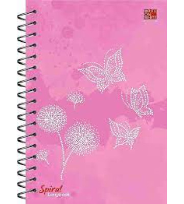Nihar Unruled (Blank) A4 Spiral Longbook -400 Pages